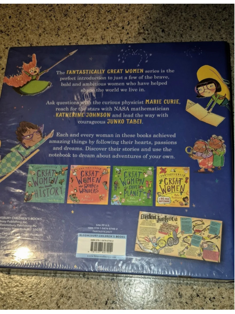 Fantastically Great Women 4 Books Boxed Set. Kids. Kate Pankhurst. New